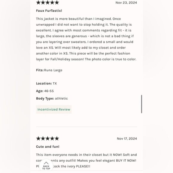 NEW Paris Cropped Faux Fur Jacket Size S - Picture 16 of 16